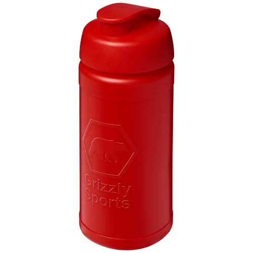 Gourde sport personnalisée 500ml Rise Baseline Rouge / Rouge